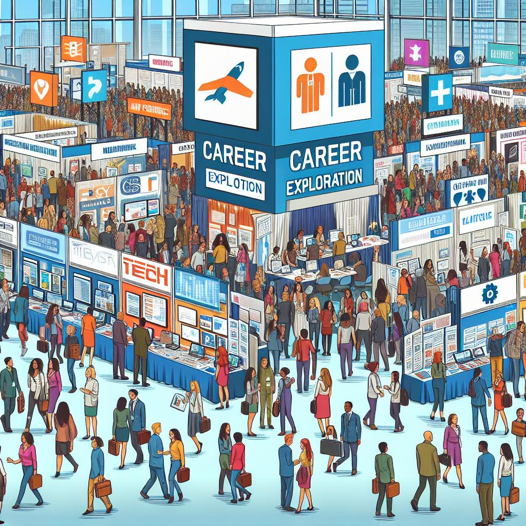 Career Exploration Summit Illustration
