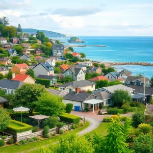 Community housing in Kill Devil Hills featuring residential homes and greenery.