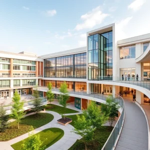 Architectural rendering of Hoag Hospital's expansion project