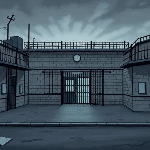 Enhanced security features at a correctional facility