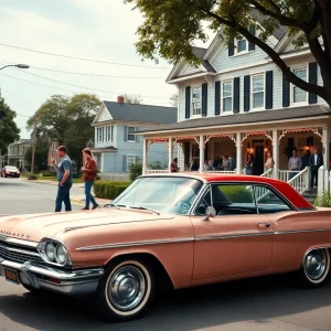 Crew setting up for Driver's Ed film shoot in Wilmington