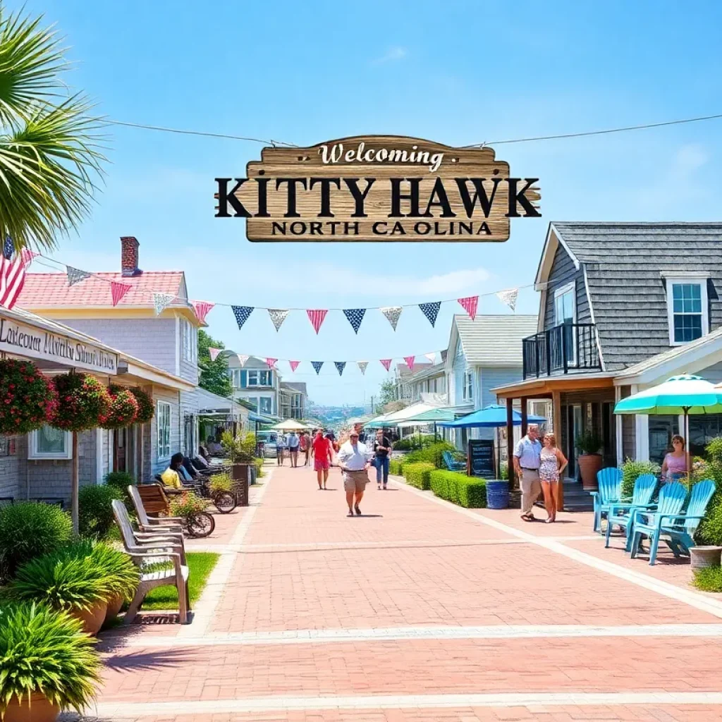 Scenic view of Kitty Hawk, North Carolina