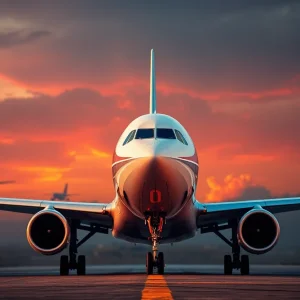 Military airplane symbolizing immigration deportation efforts