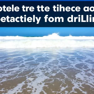 Scenic view of Dare County beach highlighting clean waters and natural beauty.