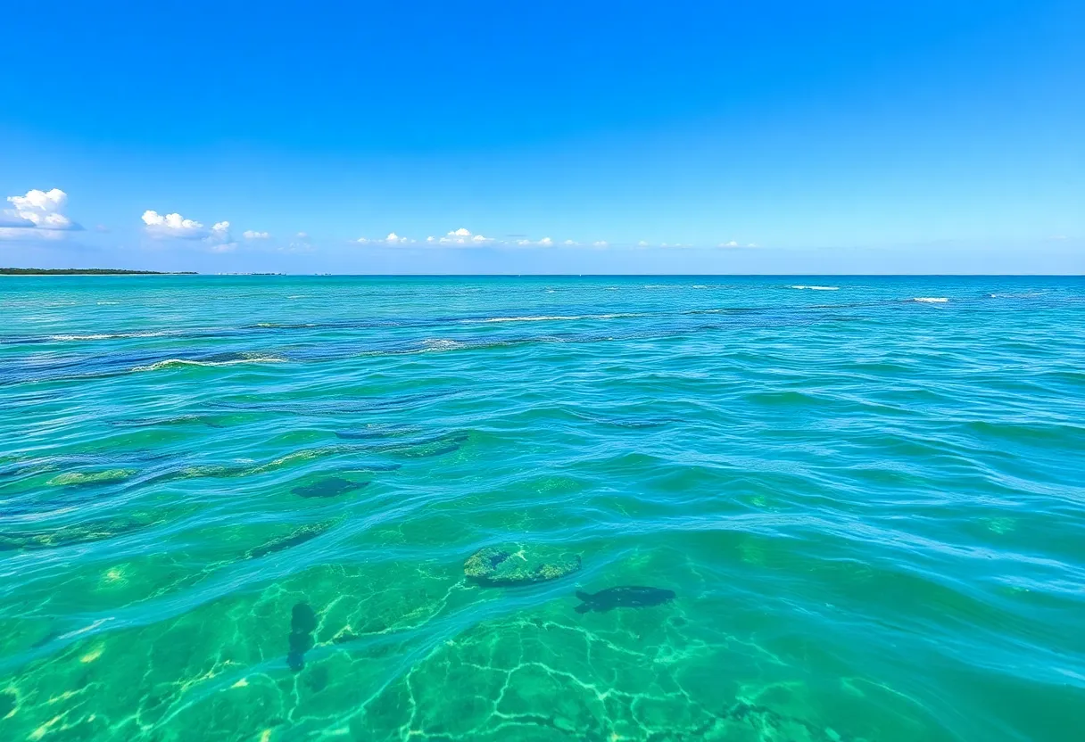 A beautiful view of Dare County's coastline, showcasing its natural beauty.