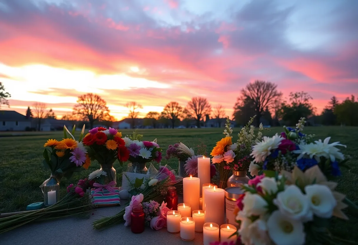 Community tribute for James Reed