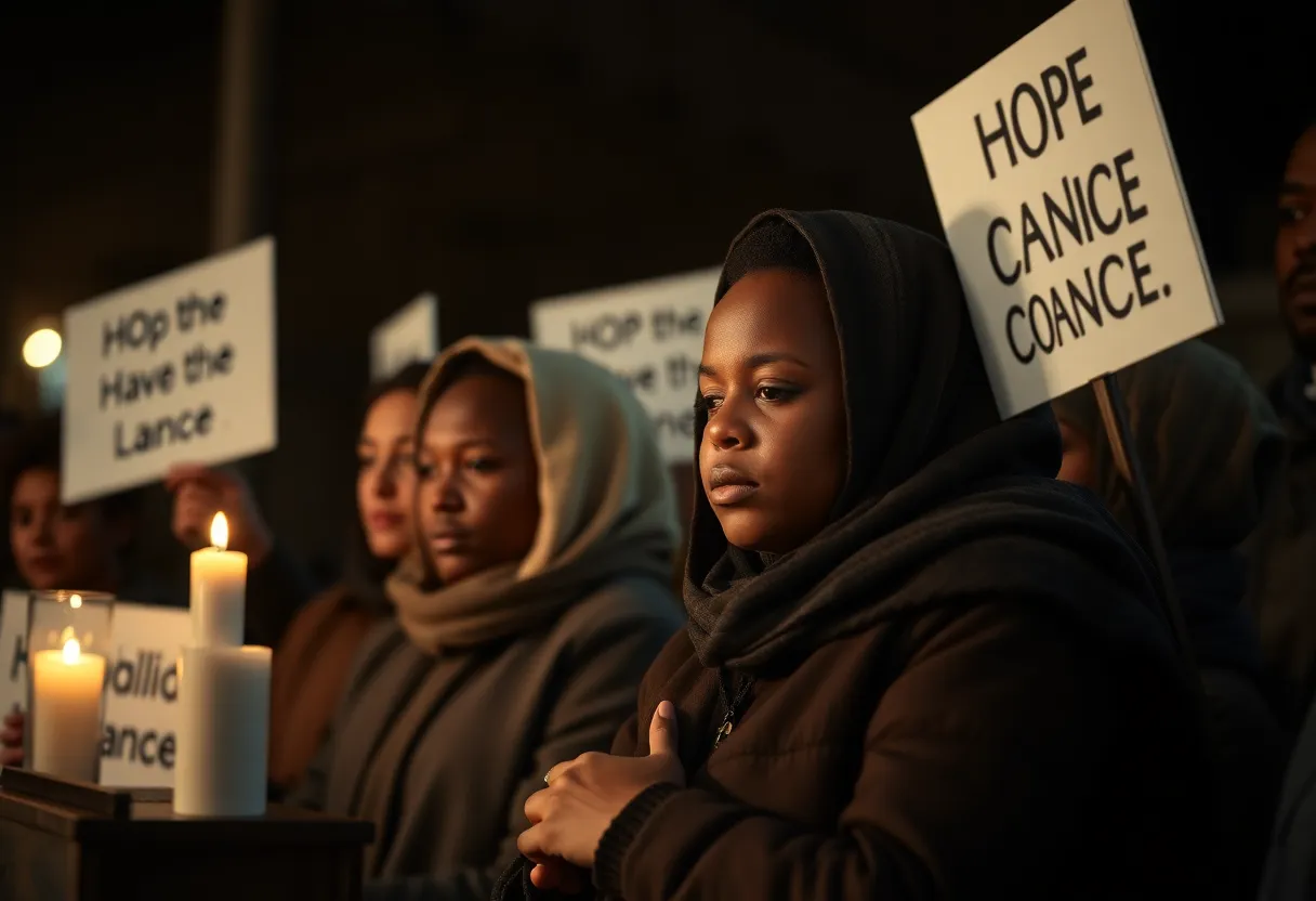 A community remembering Emmanuel Haro, reflecting on child safety