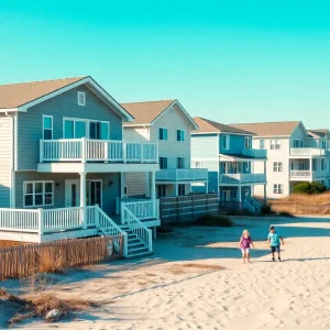 Family enjoying a safe vacation rental in the Outer Banks