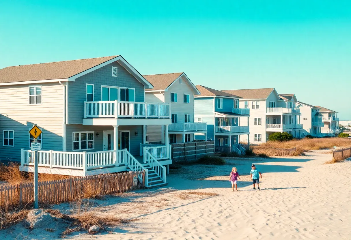Family enjoying a safe vacation rental in the Outer Banks