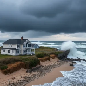 Beach homes in Rodanthe at risk of collapse from hurricane waves and erosion