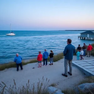 Scenic coastal view of North Carolina symbolizing community spirit