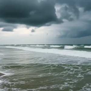 Flooding and damage in the Outer Banks due to Hurricane Erin