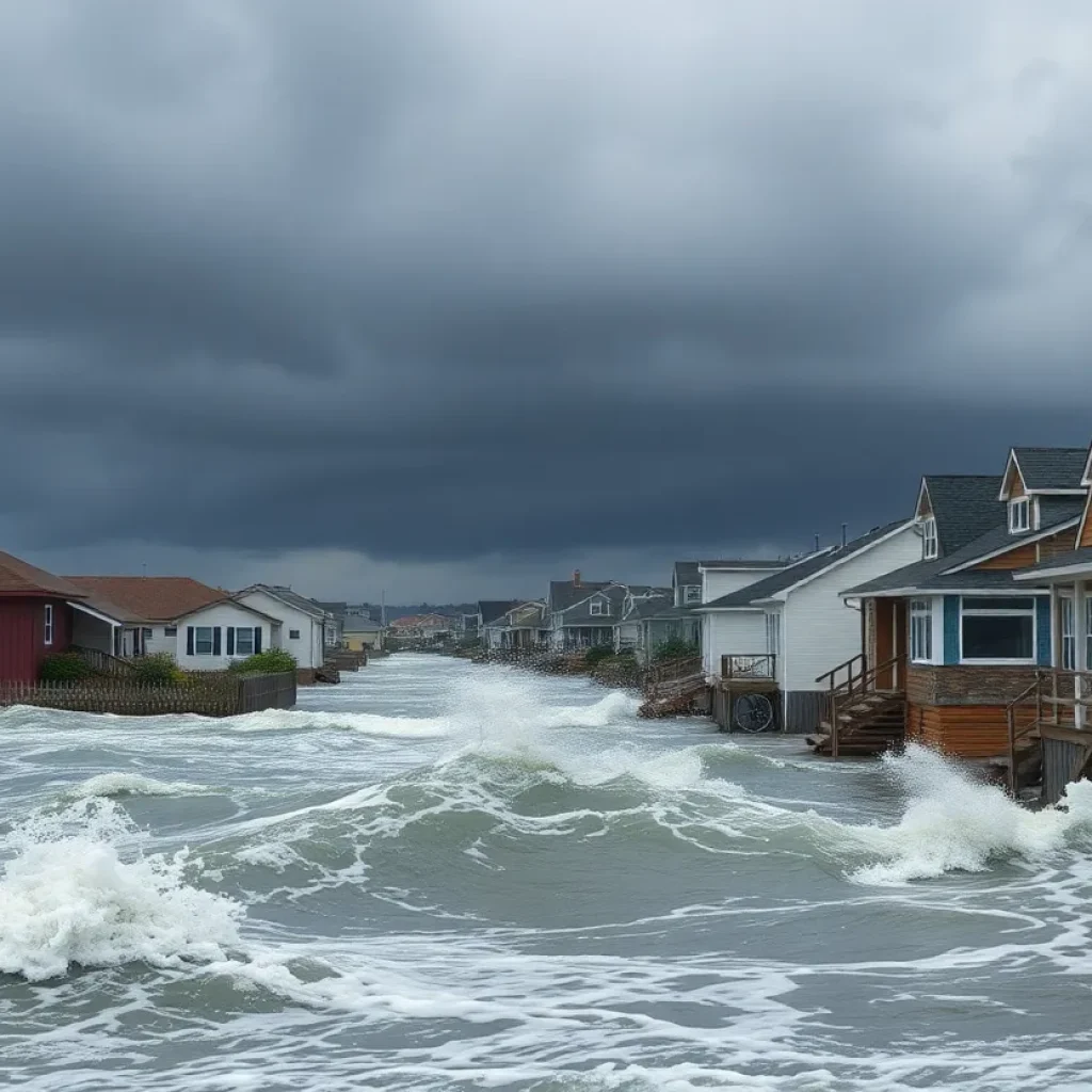 Residents preparing for Hurricane Erin in Rodanthe