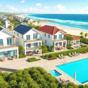 New cluster homes development in Kill Devil Hills