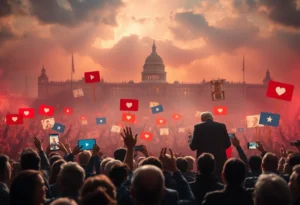 Abstract representation of political debate