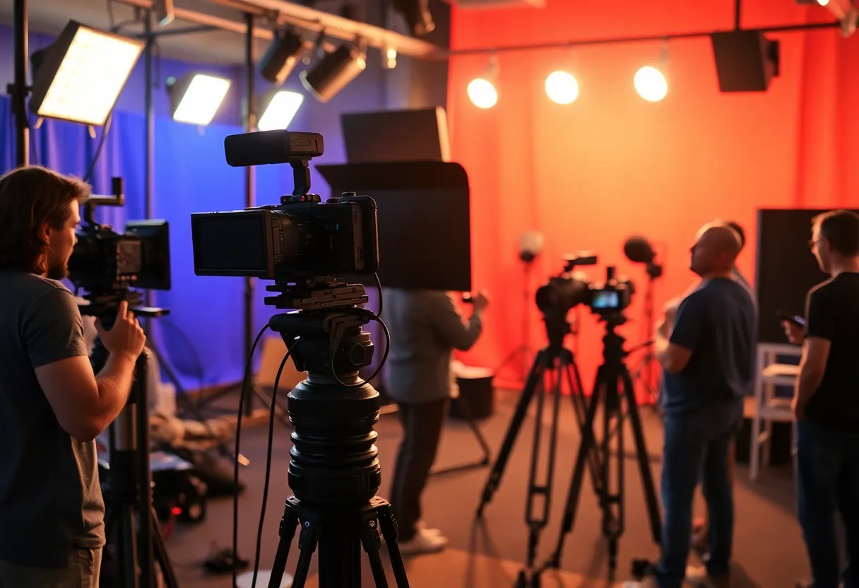 Film production activity in Wilmington, North Carolina