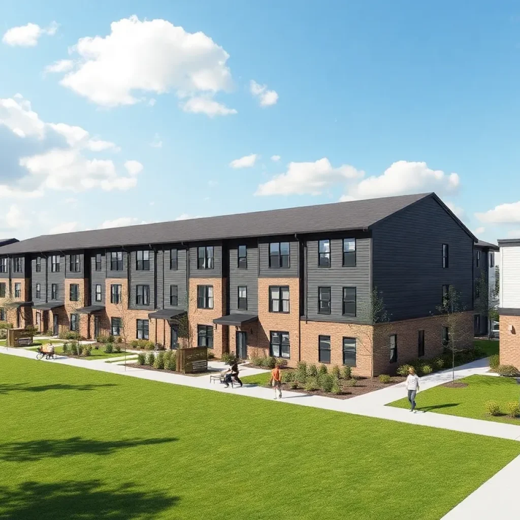 Conceptual design of workforce housing units in Dare County