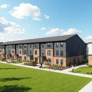 Conceptual design of workforce housing units in Dare County