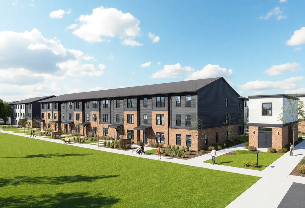 Conceptual design of workforce housing units in Dare County