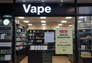 Vape shop in Arkansas adhering to new regulations